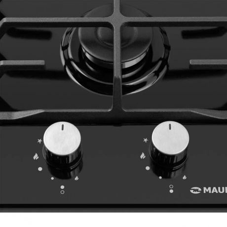 Газовая варочная поверхность Maunfeld EGHE.32.63CB/G черный - фото 5