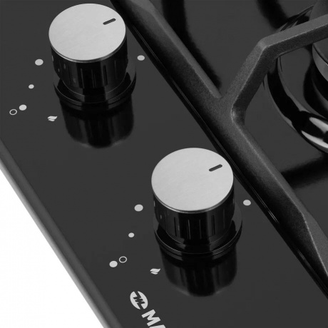 Газовая варочная поверхность Maunfeld EGHE.32.63CB/G черный - фото 6