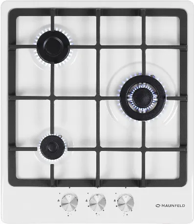 Газовая варочная панель Maunfeld EGHE.43.33CW/G белая