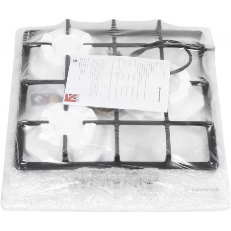 Газовая варочная панель Maunfeld EGHE.43.33CW/G белая - фото 18