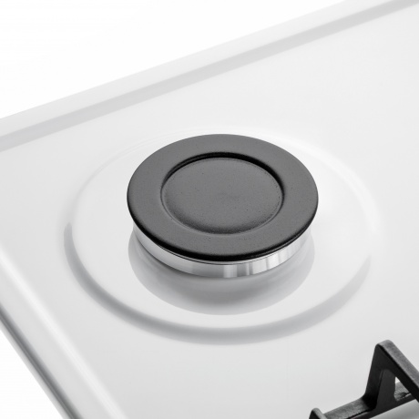 Газовая варочная панель Maunfeld EGHE.64.6CW/G белая - фото 15