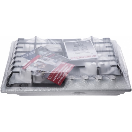 Газовая варочная панель Maunfeld EGHE.64.6CW/G белая - фото 24