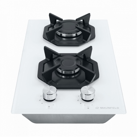 Газовая варочная панель Maunfeld EGHG.32.2CW/G белая - фото 2