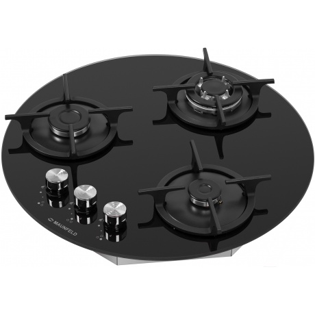 Газовая варочная панель Maunfeld EGHG.43.23CB/G черная - фото 3