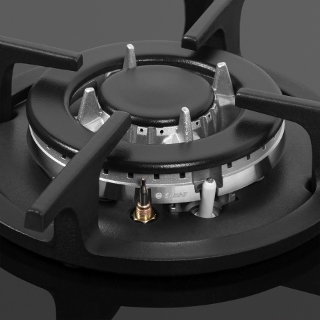 Газовая варочная панель Maunfeld EGHG.43.23CB/G черная - фото 9