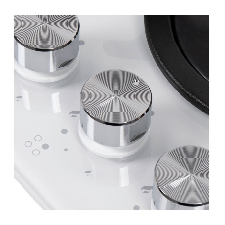 Газовая варочная поверхность Maunfeld EGHG.64.1CW/G белый - фото 8