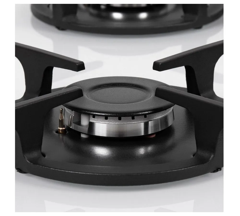 Газовая варочная поверхность Maunfeld EGHG.64.1CW/G белый - фото 9