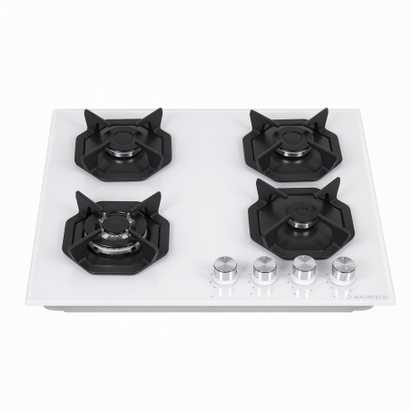 Газовая варочная поверхность Maunfeld EGHG.64.23CW/G белый - фото 3