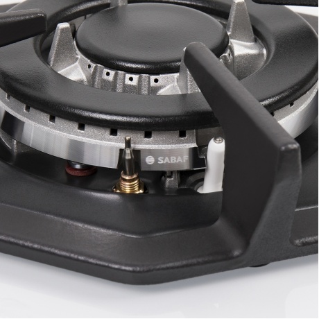 Газовая варочная поверхность Maunfeld EGHG.64.23CW/G белый - фото 6