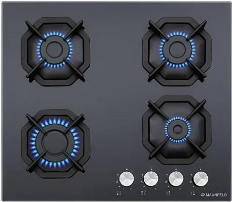 Газовая варочная панель Maunfeld EGHG.64.2CB/G черная