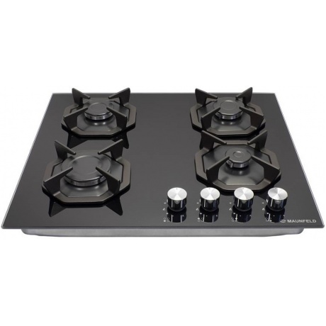 Газовая варочная поверхность Maunfeld EGHG.64.2CB\G черный - фото 3