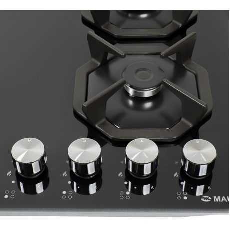 Газовая варочная поверхность Maunfeld EGHG.64.2CB\G черный - фото 5