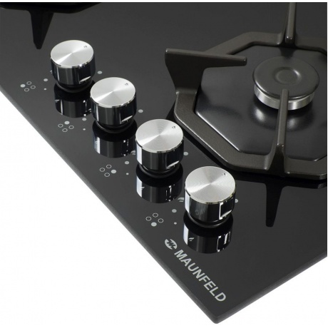 Газовая варочная поверхность Maunfeld EGHG.64.2CB\G черный - фото 6