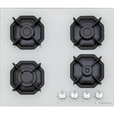 Газовая варочная панель Maunfeld EGHG.64.2CW/G белая