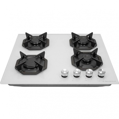 Газовая варочная панель Maunfeld EGHG.64.2CW/G белая - фото 2