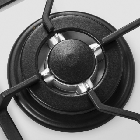 Газовая варочная панель Maunfeld EGHG.64.43CW/G белая - фото 8