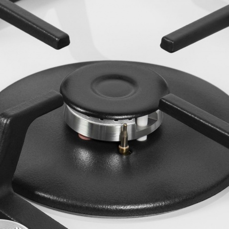 Газовая варочная панель Maunfeld EGHG.64.43CW/G белая - фото 9