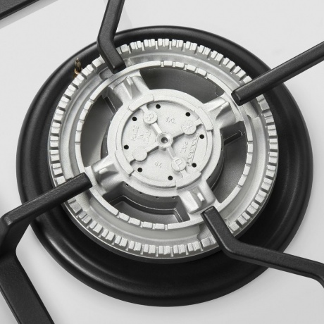 Газовая варочная панель Maunfeld EGHG.64.43CW/G белая - фото 10