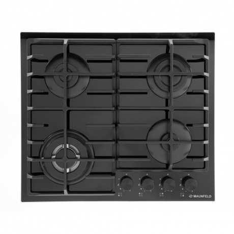 Газовая варочная панель Maunfeld EGHG.64.63CB2/G черная - фото 1