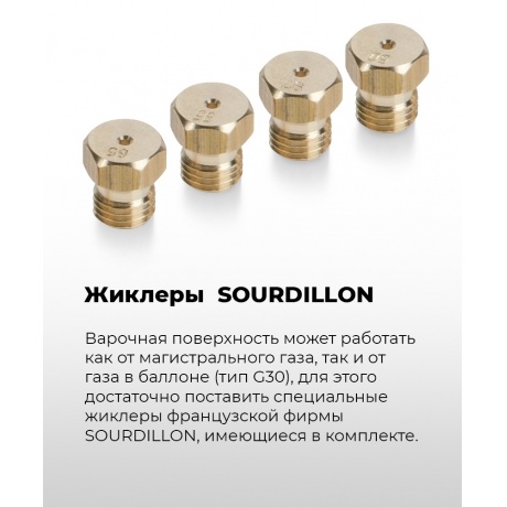 Газовая варочная панель Maunfeld EGHG.64.63CB2/G черная - фото 6