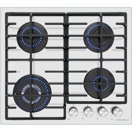 Газовая варочная панель Maunfeld EGHG.64.63CW/G белая
