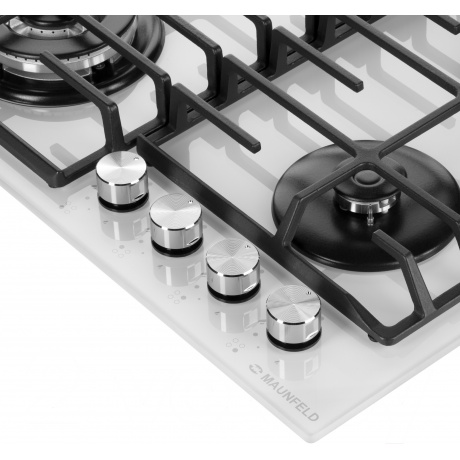 Газовая варочная панель Maunfeld EGHG.64.63CW/G белая - фото 26