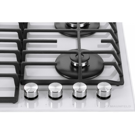 Газовая варочная панель Maunfeld EGHG.64.63CW/G белая - фото 27