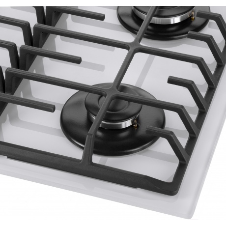 Газовая варочная панель Maunfeld EGHG.64.63CW/G белая - фото 29