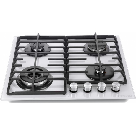 Газовая варочная панель Maunfeld EGHG.64.63CW/G белая - фото 4