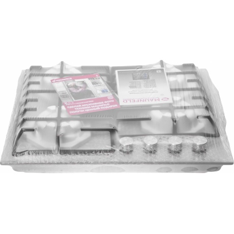 Газовая варочная панель Maunfeld EGHG.64.63CW/G белая - фото 5