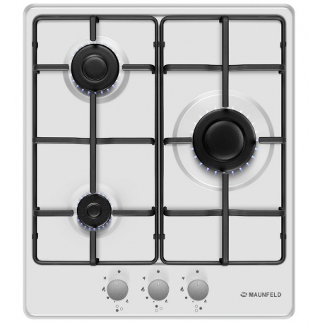 Газовая варочная панель Maunfeld EGHE.43.3STS-EB черная - фото 2