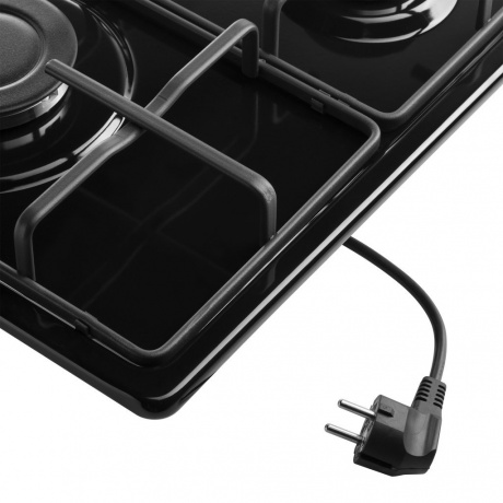 Газовая варочная панель Maunfeld EGHE.43.3STS-EB черная - фото 13