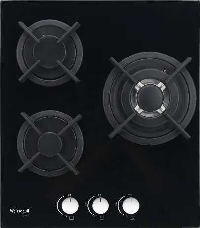 Газовая варочная панель Weissgauff HGG 451 BGh черная