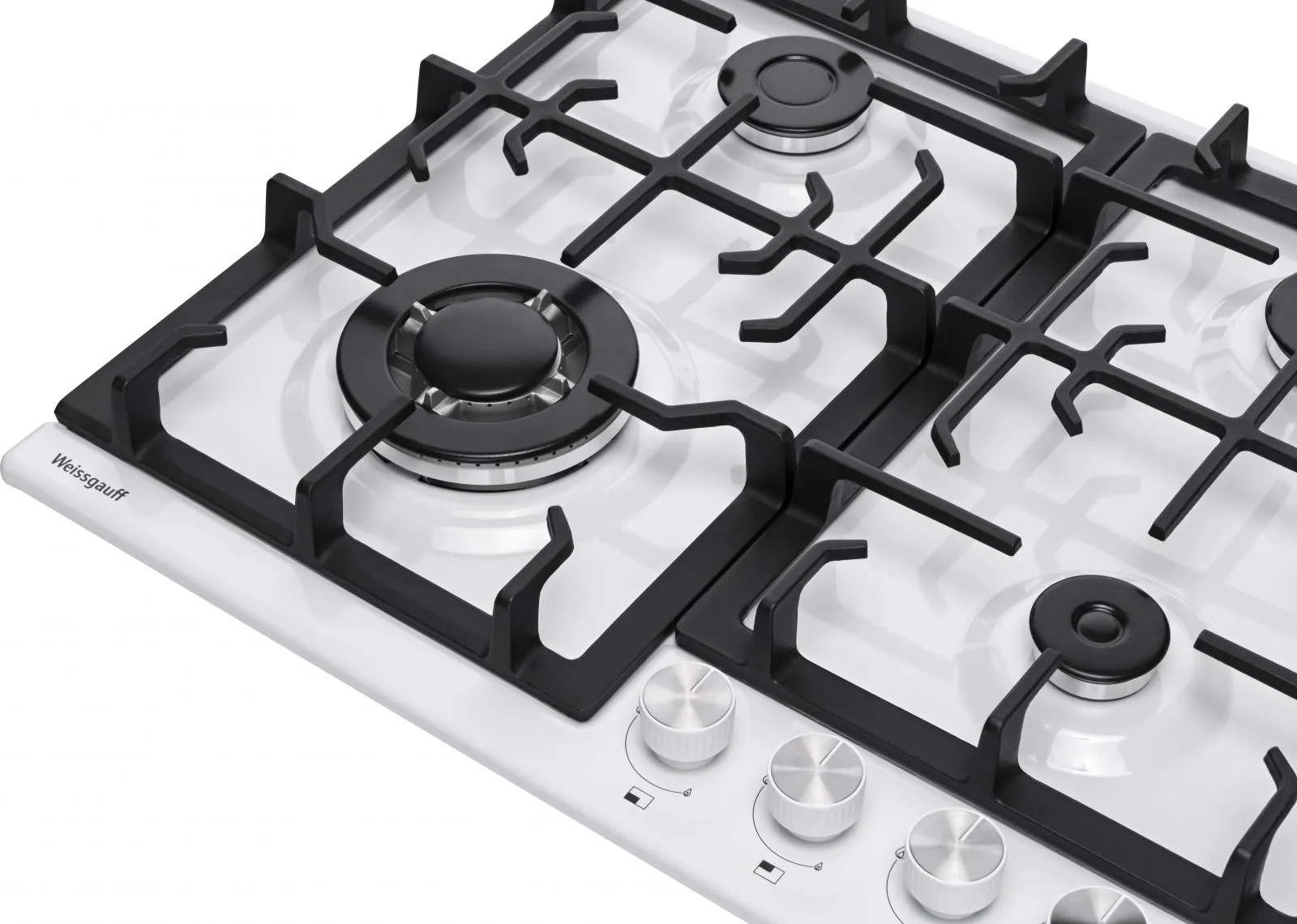 Газовая варочная поверхность Weissgauff HGG 641 WEB белый - фото 4