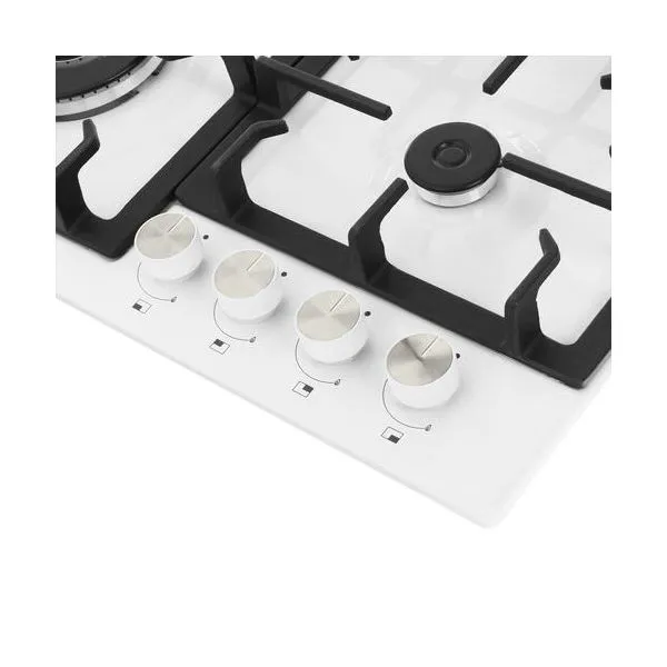 Газовая варочная поверхность Weissgauff HGG 641 WEB белый - фото 6