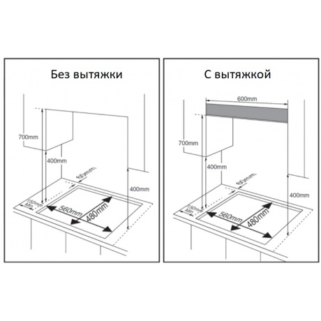 Газовая варочная панель Weissgauff HGG 641 WV белый - фото 7