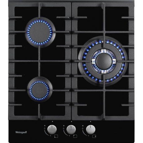 Газовая варочная панель Weissgauff HGG 451 BFh черный - фото 3