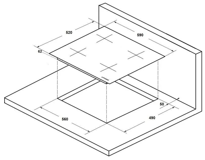 Встраиваемая варочная панель Kuppersberg (ICS 606 C) - фото 5