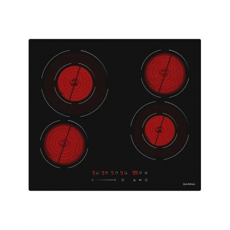 Электрическая варочная панель Darina 6Р Е 327 B Black - фото 2