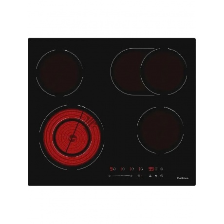Электрическая варочная панель Darina 6Р Е 328 B Black - фото 4