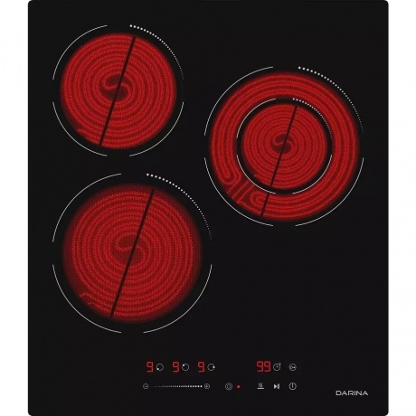 Электрическая варочная панель Darina 6Р Е 3324 B Black - фото 8