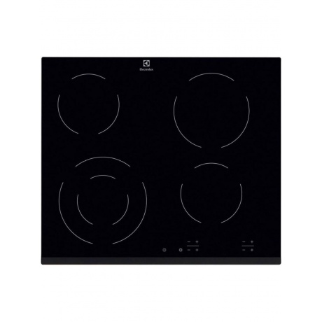 Варочная поверхность Electrolux EHF6241FOK Black - фото 1