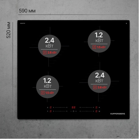 Встраиваемая варочная панель Kuppersberg ICI 606 - фото 12