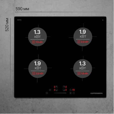Встраиваемая варочная панель Kuppersberg ICI 604 - фото 11