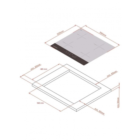 Встраиваемая варочная панель Kuppersberg ICD 601 - фото 6