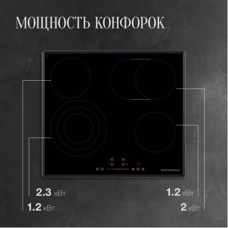Электрическая варочная панель Kuppersberg ECS 639 F - фото 10