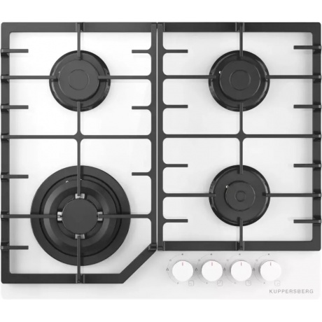 Встраиваемая газовая варочная панель Kuppersberg FG 66 W - фото 1