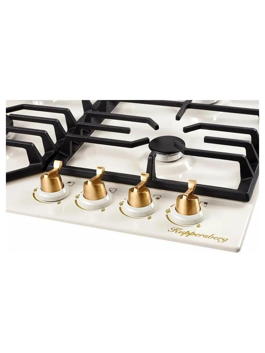 Встраиваемая газовая варочная панель Kuppersberg FS 603 C Bronze - фото 3