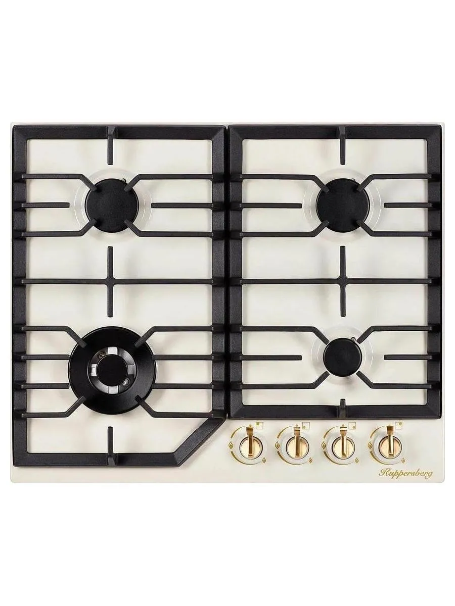 Встраиваемая газовая варочная панель Kuppersberg FS 603 C Bronze - фото 1