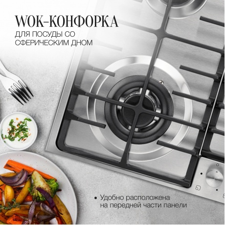 Встраиваемая газовая варочная панель Kuppersberg FS 64 X - фото 11